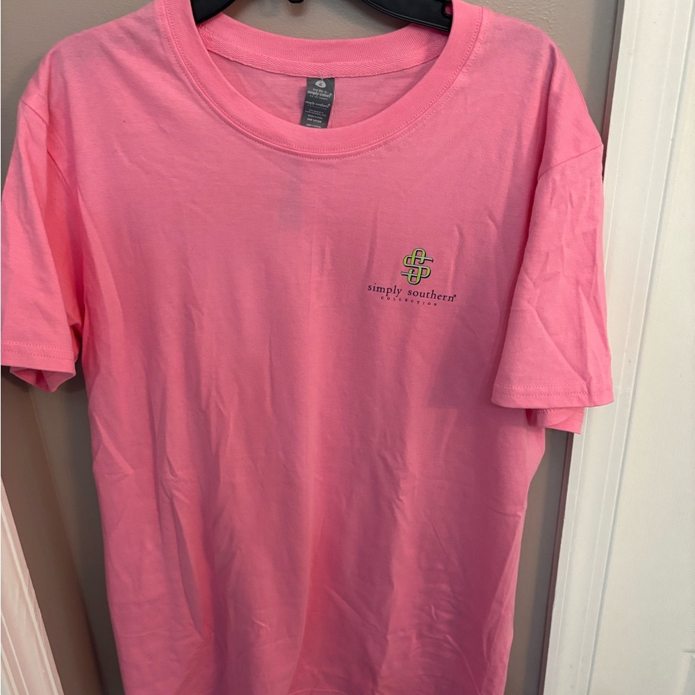 Simply Southern Bright Pink Tee